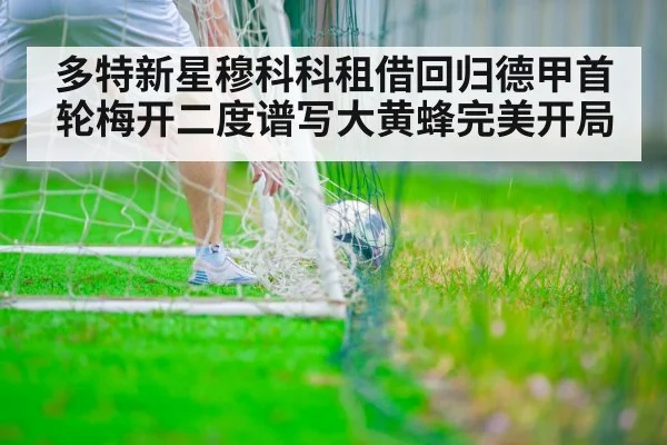 多特新星穆科科租借回归德甲首轮梅开二度谱写大黄蜂完美开局